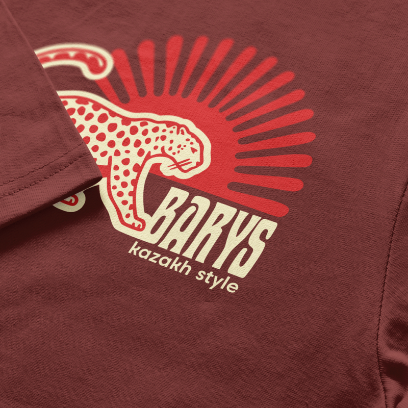 Красная футболка Barys