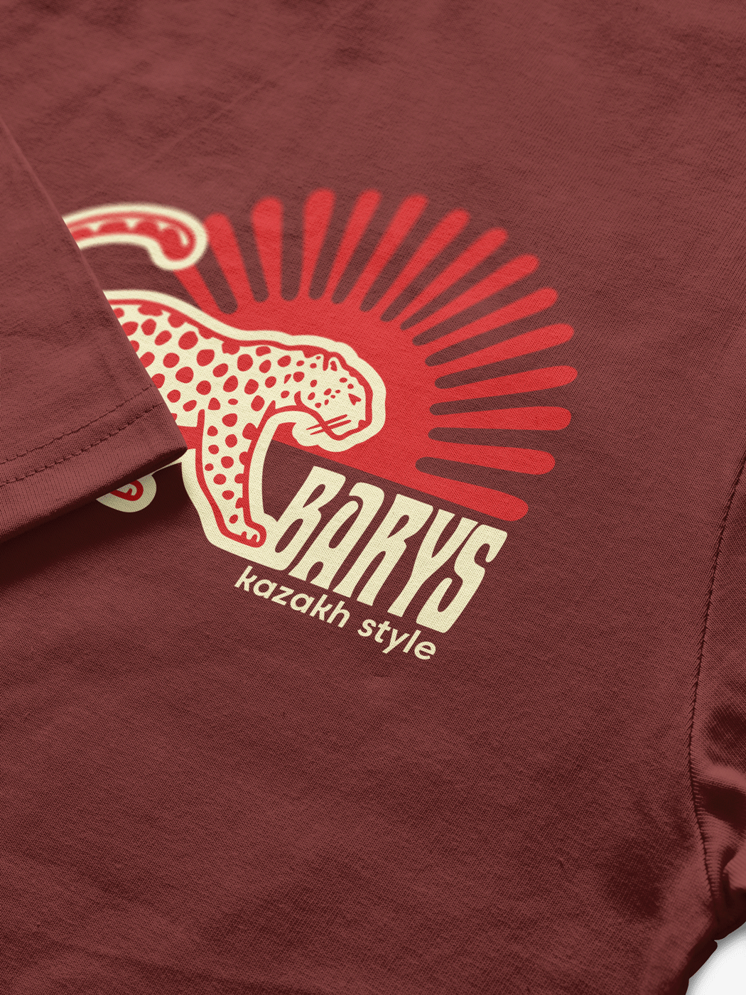 Красная футболка Barys